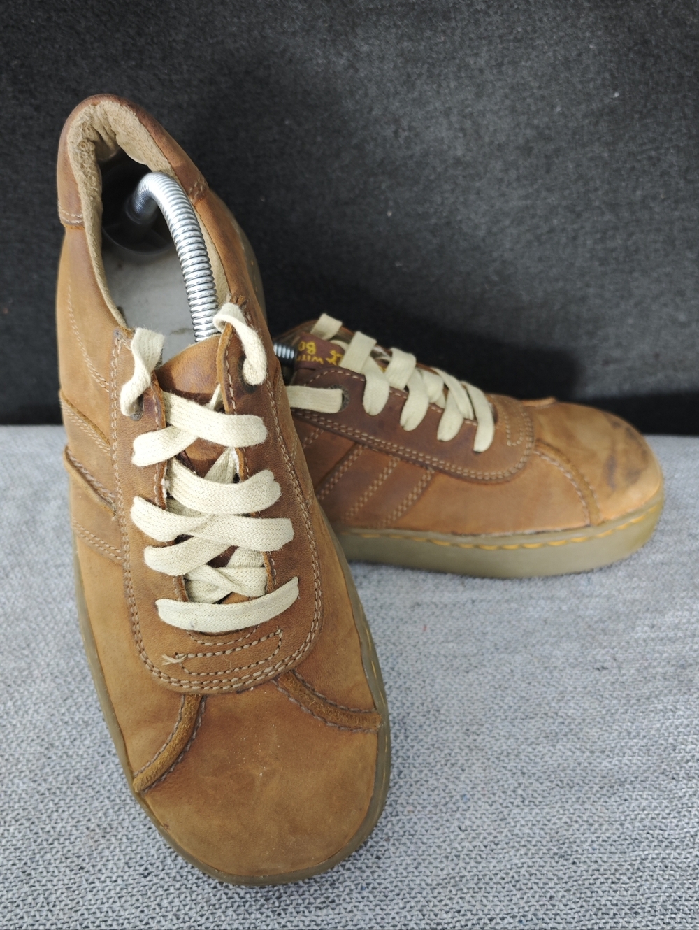 Dr Martens Men's Brown Suede Lace-Up Sneakers US 7 / UK 6